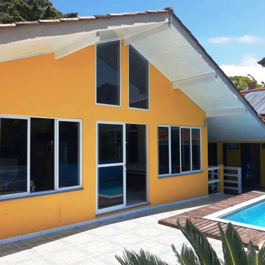 Mansão Ouro Verde Vlc Frente para o Mar com Piscina Piçarras Exterior foto